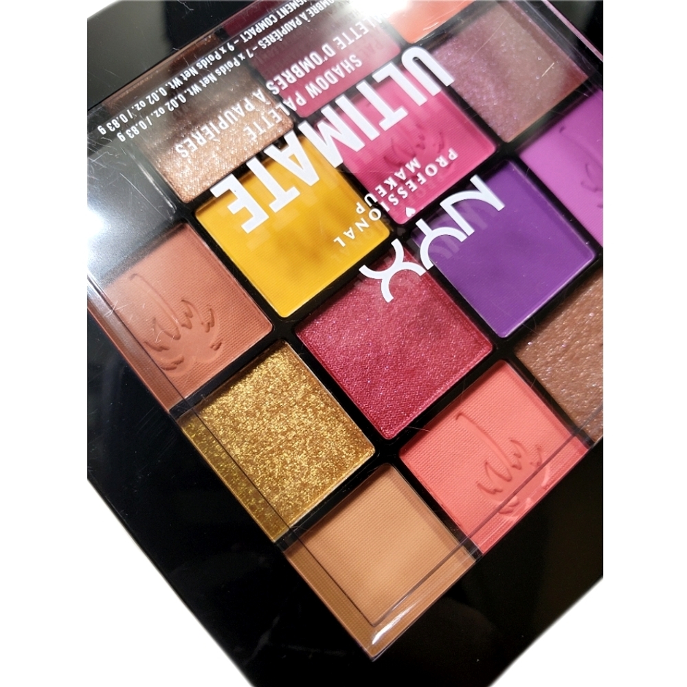 NYX Eyeshadow Women Men Makeup Ultimate Colorful Eye Shadow Palette Makeup - Picture 4 of 7